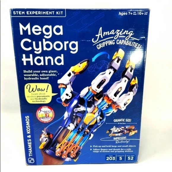 Thames & Kosmos New In Box Mega Cyborg Hand Stem Educational Learning  Toys NWT - Picture 2 of 8